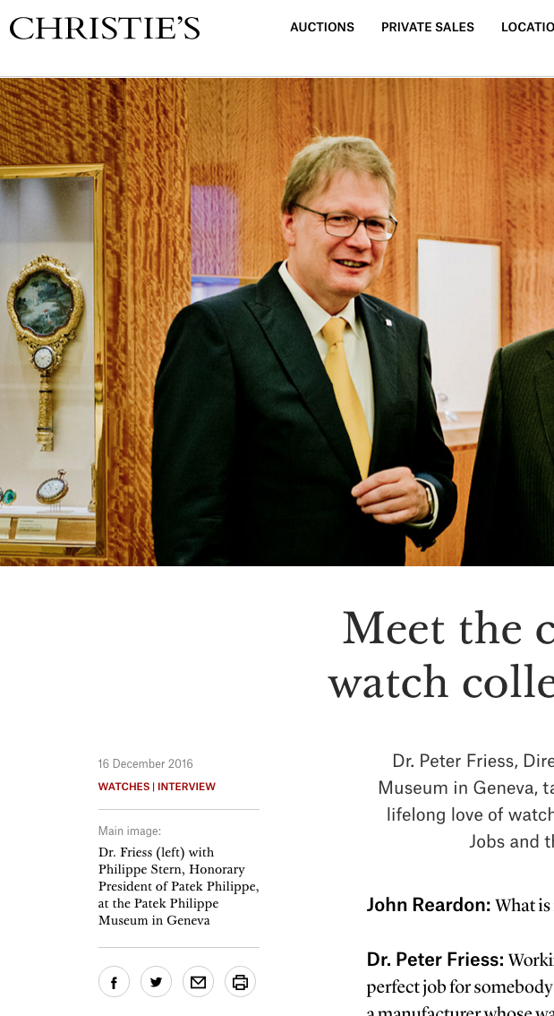 Patek Philippe Emploi 2025