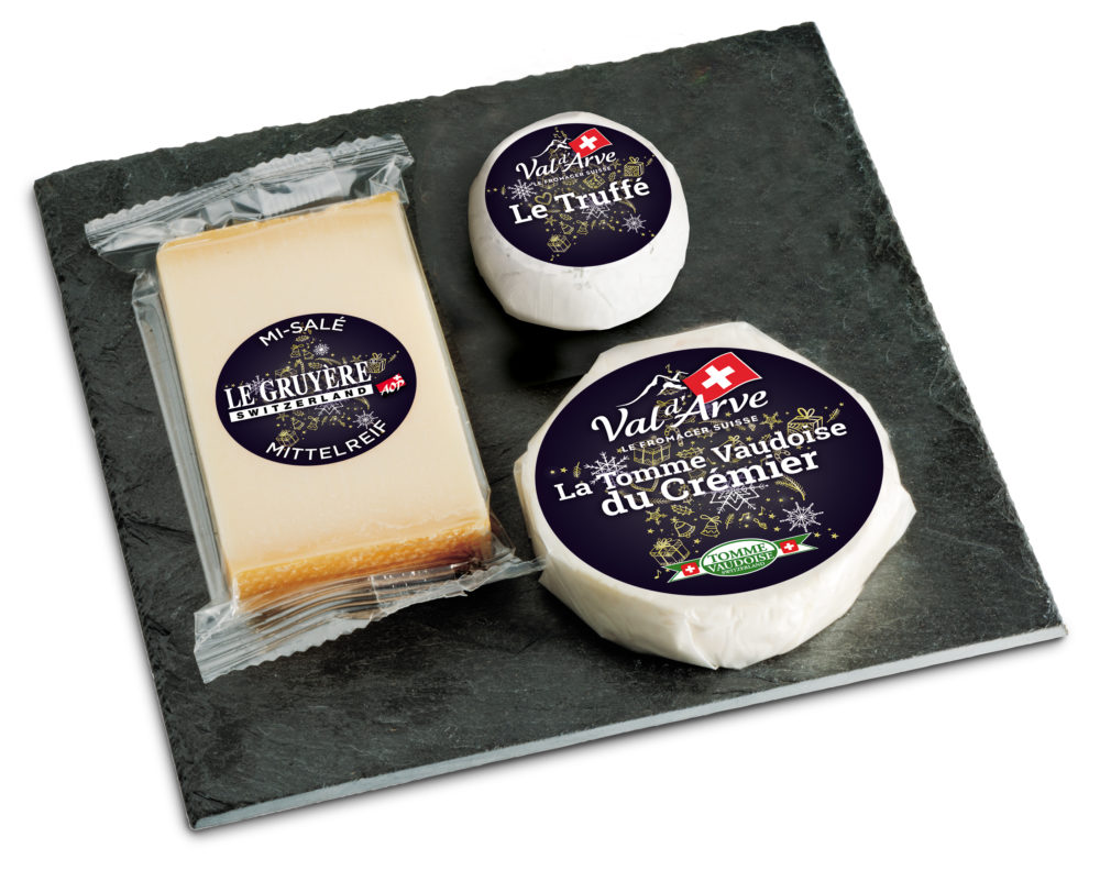 Trio de fromage Noël